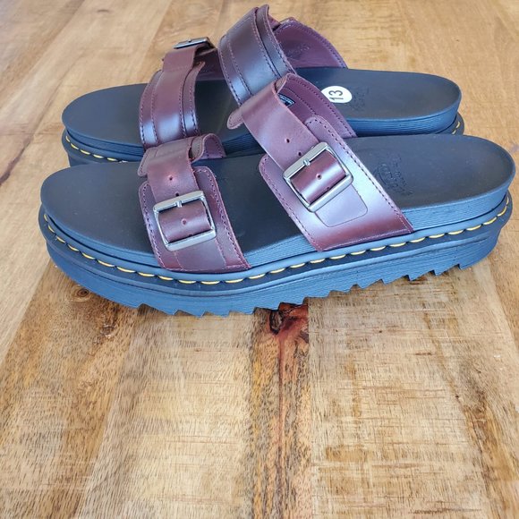 NWT Men\'s Shoes Dr. Martens MYLES Leather Slide Sandal main image 15